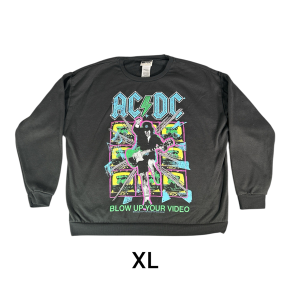 AC/DC Official Merchandise Sweatshirt Sz XL - Picture 1 of 4